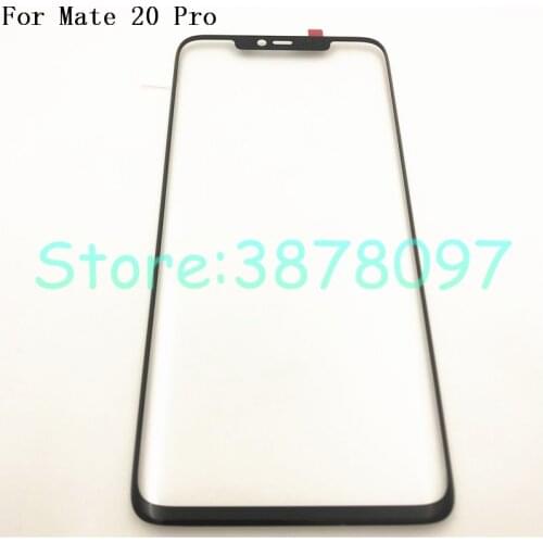 New 6.39"Touchscreen Front Outer Glass Lens Panel touch screen For Huawei Mate 20 Pro replacement parts