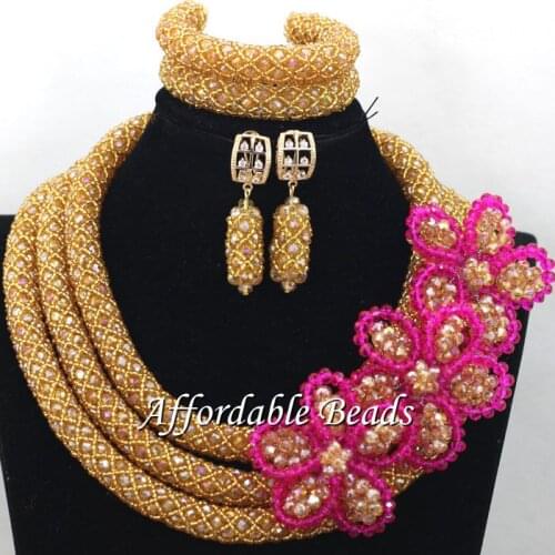 Wholesale Fashion Jewelry Beads Set Charming Bridal Jewelry Sets New Arrival Item NCD177