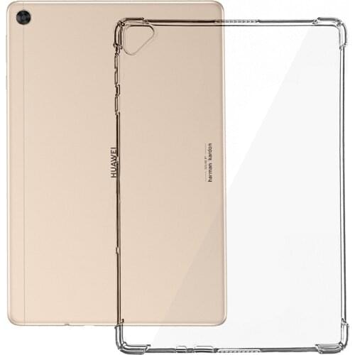 Silicon Case For Huawei Enjoy Tablet 2 Matepad T10S AGS3-L09 AGS3-W09 T10 10.1'' Transparent Case Soft TPU Back Tablet Cover