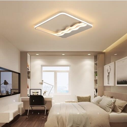 Led ceiling lamps creative bedroom living room study home led ceiling lamp Indoor Lighting RC Dimmable Pendant light