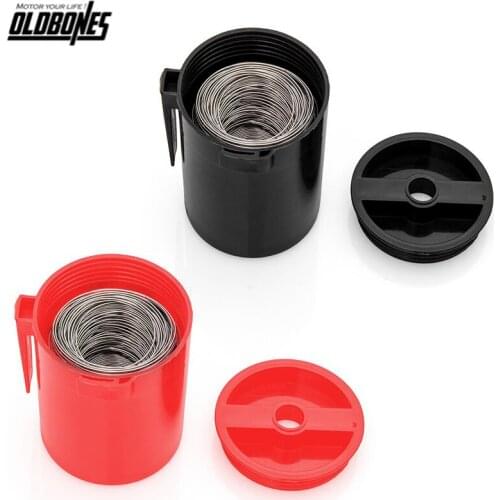 Universal Stainless Steel Safety Wire 60M Lockwire Corrosion Resistant 0.8mm Diameter With Can Storage Box