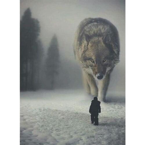 Horse Animal DIY Cross Stitch 11CT Embroidery Kits Craft Needlework Set Printed Canvas Cotton Thread Home Wholesale