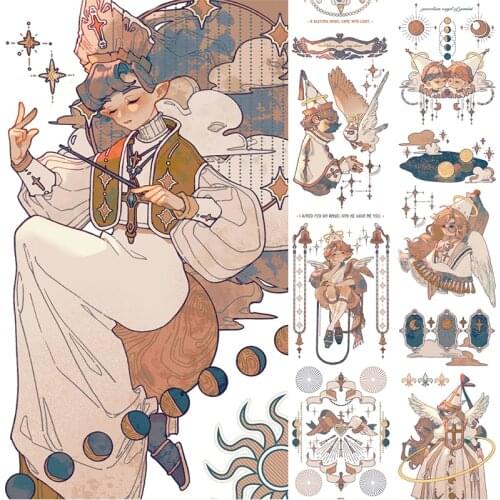 1Loop 5cmx100cm Prayer Angel Pet Tape Collage