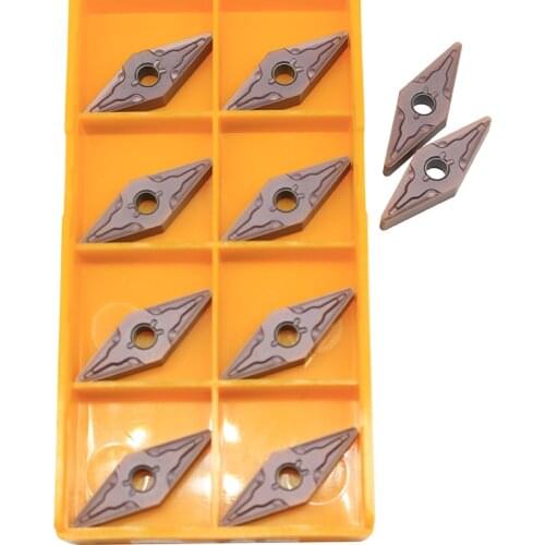 100% Original VNMG160408 MA VP15TF CNC External Turning Tool Carbide Insert Lathe cutter Tools Turning insert