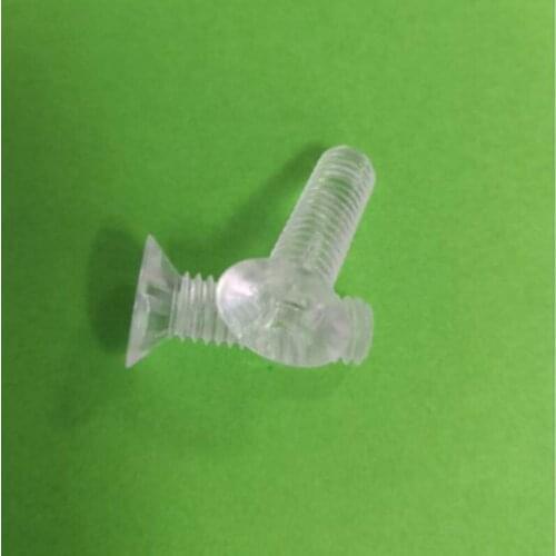 1000PCS M2 M3 M4 M5 Plastic Screw Transparent screw Countersunk Polycarbonate Screw Flat head PC Screw