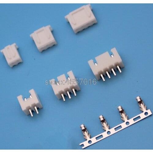 20 kits XH 2.54mm 2/3/4/5/6/7/8/9/10/12pin JST Connector plug Male, Female, Crimps