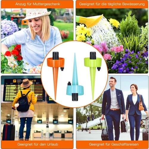 6pcs Drip irrigation Watering system Automatic Watering Spike for Plants Flower Garden Indoor Household Irrigation Kits