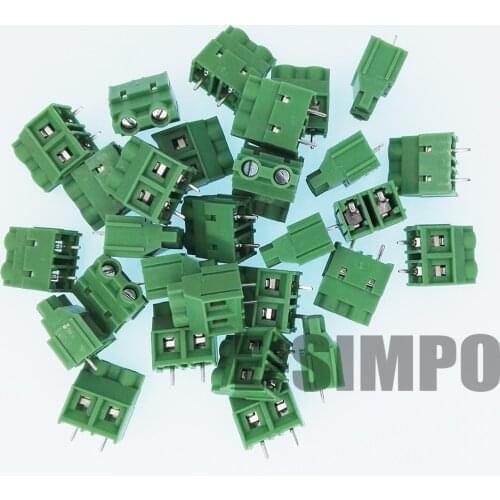 950-9.50-2P,3P,PCB Screw Terminal Block 9.5mm Pitch 3P 300V/30A 22-10AWG Brass Tin Plated VDE UL,50PCS