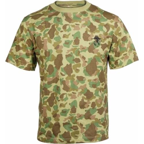 WW2 US PACIFIC CAMOUFLAGE T-SHIRT IN SIZES