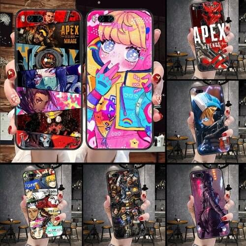 Apex Legends Game Phone Case For Xiaomi Mi Note 8 9 10 11 9T 10T A3 Lite Pro Ultra black tpu waterproof fashion cell cover trend