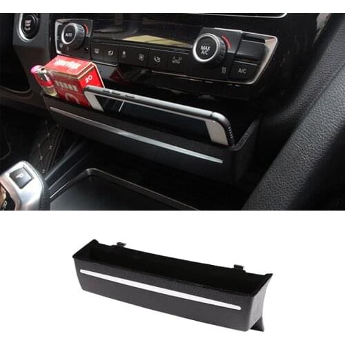 For BMW 3 4 Series F30 F34 3GT Car Organizer Box ABS Center Console Storage Automobile Replace Front Dashboard Accessories