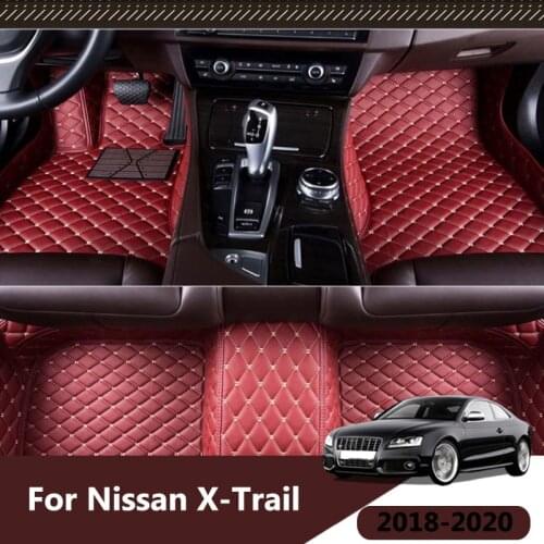 For Nissan X-Trail Xtrail X Trail 2020 2019 2018 (7 seats) Car Floor Mats Custom Rugs Auto Interior Carpets Accessories Foot Pad