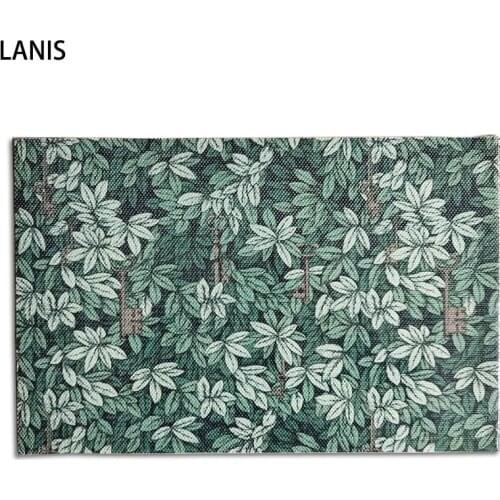 Europe Lina Mat Textilene Tea Party Decorations Mat Plastic Placemats Eco-Friendly Trivet Manteles Table Mats for Dining Table