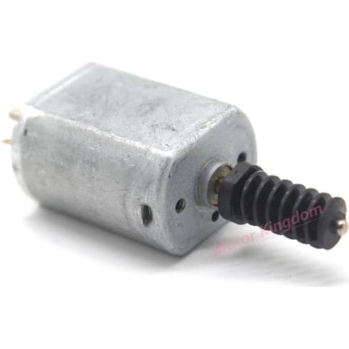 FK-130SH DC 3V 5V 6V 4400RPM 25*15.3*20.3mm Long Dual Shaft Mini 0.6 Modulus Worm gear DC Motor DIY RC Toy Model