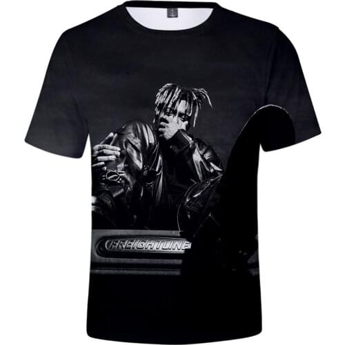 RIP Rapper Juice Wrld 3D T Shirt Men Women Hip Pop Streetwear Casual Short Sleeve Cool Tshirt Funny Tees Tops Instagram Clothing