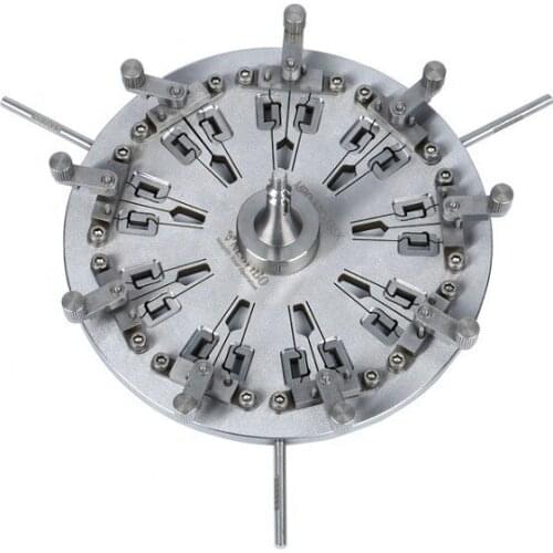 MPO APC 18SK connector Pressure optical fixture fiber optic polishing jig