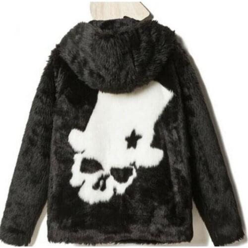 Short fur leather coats mens warm faux mink fur leather jackets men loose clothes autumn winter thicken jaqueta de couro fashion