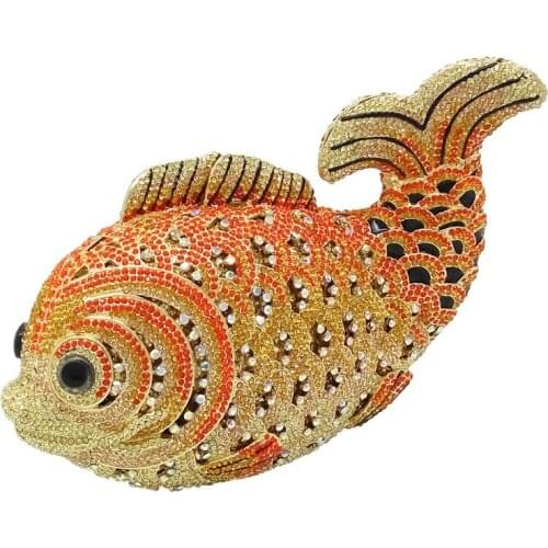 Hot Sale High Quality Crystal Rhinestone Clutch Evening Bag for Formal Party Diamond Beaded Animal Bird Shape Clutch Purse