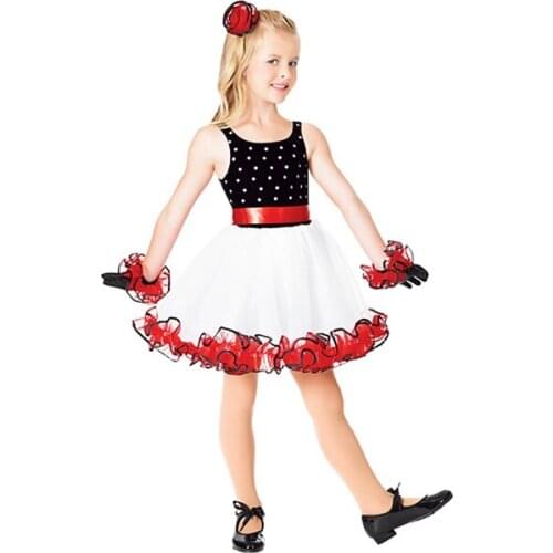 2018 New White Swan Lake Ballet Tutu Dress Girls Ballerina Tutu Dress Children Ropa De Ballet Costume Leotard Dress B-2418