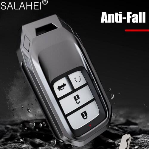 New Zinc Alloy Car Key Case Cover Protection For Honda Civic Accord Pilot CRV HR-V City Odyssey 2016 2017 2018 2019 Accessories
