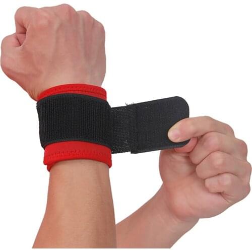 Adjustable Gym Sport Basketball Safety Soft Wristbands Wrist Support Bracers Carpal Protector Breathable Wrap Band Strap