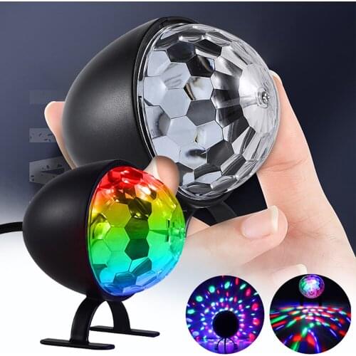 Led Rgb Lamp 3W Dj Disco Magic Kleur Projector Auto Rotating Stage Light Holiday Bar Birthday Party Decoration Gece Lambası