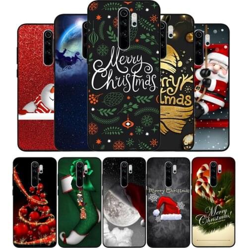 Christmas design Phone Cover For Xiaomi Redmi note 9S 8T 7 6 5 4 Pro for redmi 4A 4X 5 Plus Soft Silicone Case Fundas
