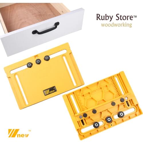 Handle, Knob and Pull Installation Jig and Shelf Pin Jig