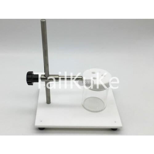Electrode Stand / Simple Electrode Rack Cell Three Electrode Electrolyzer PTFE Base / Iron Stand