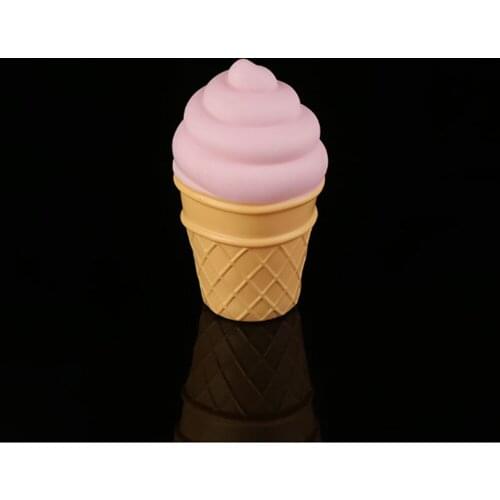 Baby bedroom indoor room decoration lighting / ice cream type silicone LED eye protection lamp lighting/ led kids gift lighting