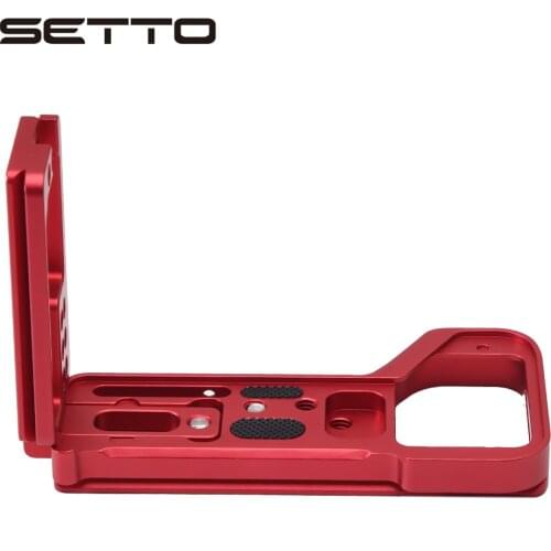SETTO Quick Release Plate L Type Bracket Extension Telescopic adjustment for Sony a7 R IV ILCE-7RM4 A7R4 A9 II a9ii Camera