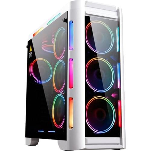 Z30 Water-Cooled Chassis Desktop Computer USB3.0 Tempered Glass Side Transparent Game ATX Chassis micro atx case gaming case