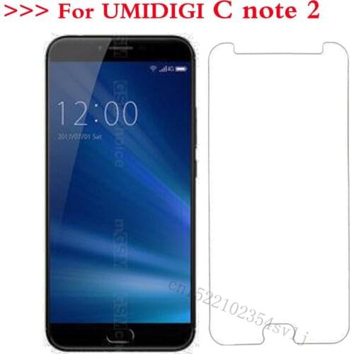 9H Phone Films For UMIDIGI C note 2 Screen Protector For UMI Z PRO Z1 C note Tempered Glass Mobile Phone Film