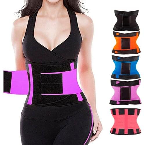Women Waist Trainer Body Shaper Slimming Belt Sheath Belly Tummy Control Sweat Shapewear Workout Gym Clothes Corset Underwear