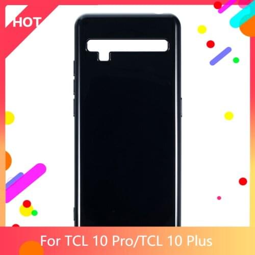 10 Pro Case Matte Soft Silicone TPU Back Cover For TCL 10 Plus Phone Case Slim shockproof