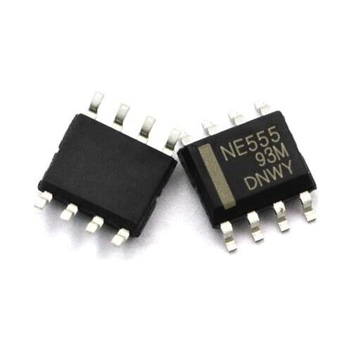 20pcs/lot NE555DR NE555 SOP8 SMD Timer time base circuit IC SOP-8 In Stock