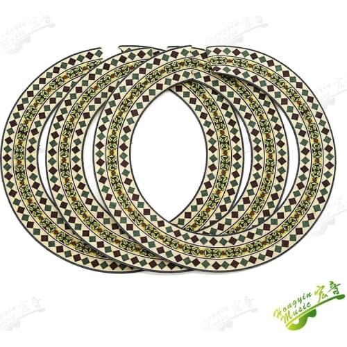 3PCS Guitar Sound hole Inlay WOOD For Classical guitar Guitar Accessories YKQ72