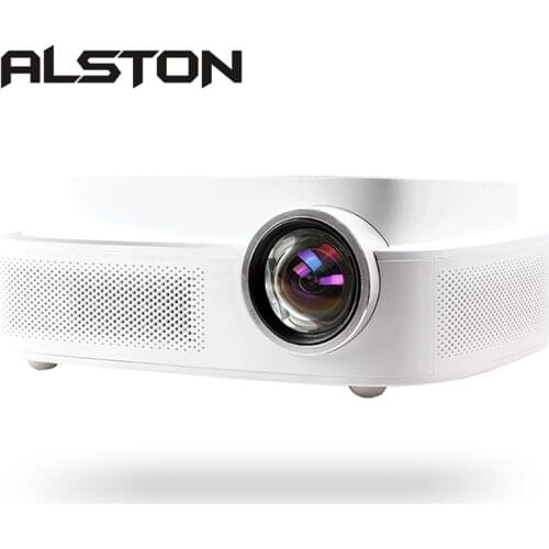 ALSTON Q7 full hd led projector 4k HDMI-compatible USB AV 1080p portable cinema Proyector Beamer