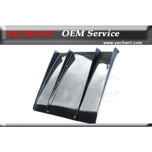 Car-Styling Carbon Fiber Rear Diffuser Fit For 2001-2007 Lancer Evolution 7-9 EVO 7 EVO 8 EVO 9 VS Style Rear Under Diffuser