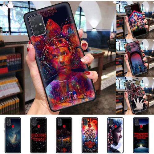 Stranger Things TV Show Case For Samsung Galaxy A51 A50 A71 A21s A70 A41 A31 A40 A20e A12 A10 A72 A52 5G Soft Phone Cover Shell
