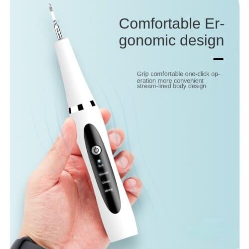 Home Ultrasonic Calculus Remover Electric Portable Dental Scaler Sonic Smoke Stains Tartar Plaque Teeth Scaling