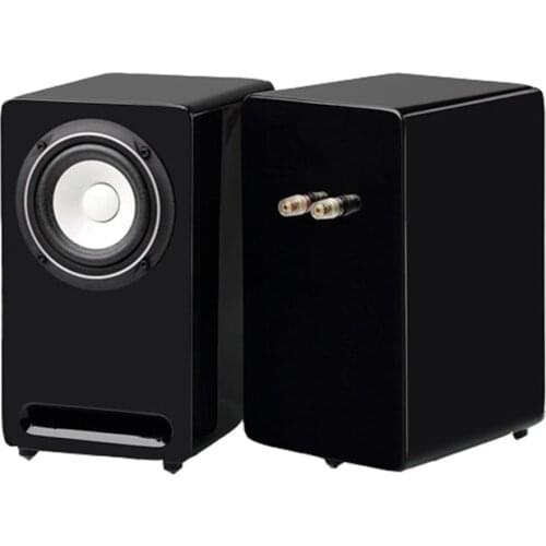 IWISTAO SHIFI 4 Inches Full Range Speaker 2x60W 4Ohms 60Hz-23KHz 92dB Max AKISUI4 Black for Monitor Speakers Tube Amp