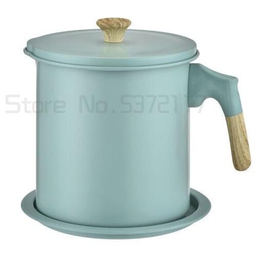 Macarone filter oil pot household Japanese oil separator oil storage tank large capacity stainless steel filter pot