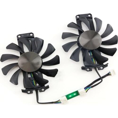 Low noise Graphics Card Cooling Fan 12V 0.38A Fast GPU Cooler Fan for ZOTAC GTX960 4G PCI-EDC