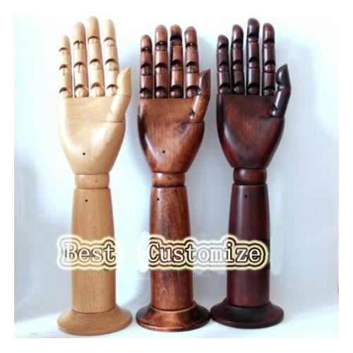 Fashion Style Best Model Hand Wooden Mannequin Hand Solo Made Factory