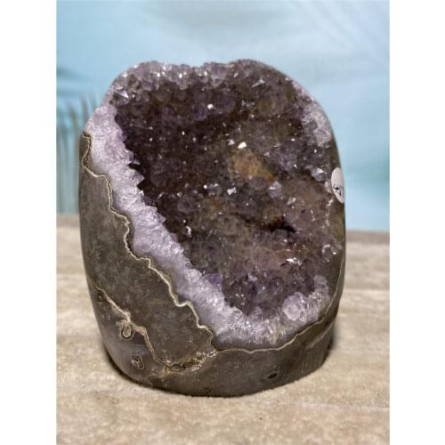 Natural Stones Amethyst Specimen Raw Quartz Purple Crystal Healing Home Decoration Crafts Gift Cluster