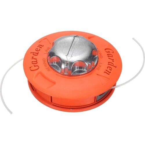 Trimmer Head Nylon Bump Spool Grass Trimmer Aluminum Strimmer Grass Brush Cutter Parts Replace For Strimmer Trimmer Head