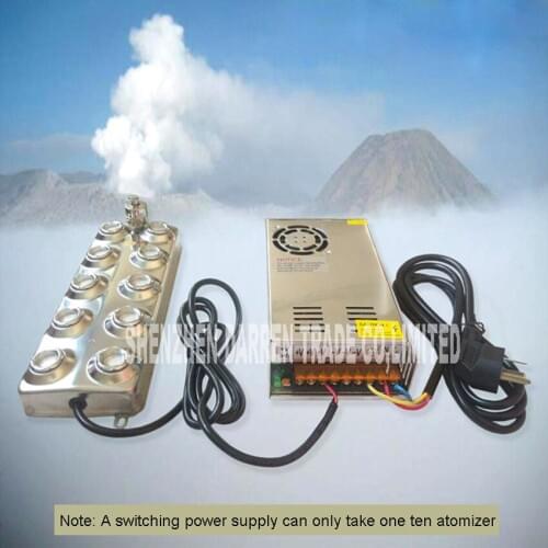 New Arrival Household And Commercial Ultrasonic Mist Maker Fogger 10 Head Humidifier 4.5kg/H Ultrasonic Atomizer CL-10D48-2