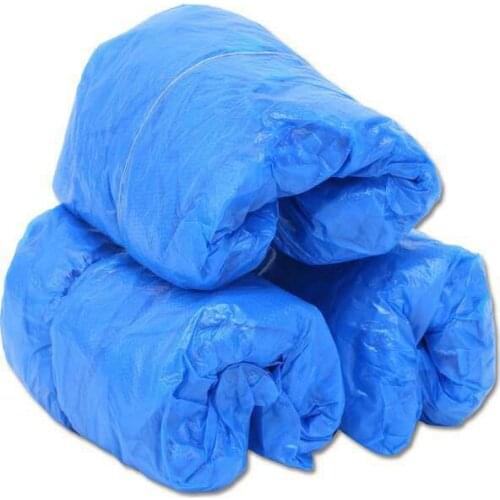 Disposable Shoe Cover Waterproof Rainy Day Household Indoor Dustproof Foot Cover Thick Wear-Resistant PE Plastic