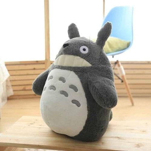 30-55cm Cute Totoro Plush Toys Children Girls Birthday Gifts Kids Toy Totoro doll Large size Pillow Childrens room decoration